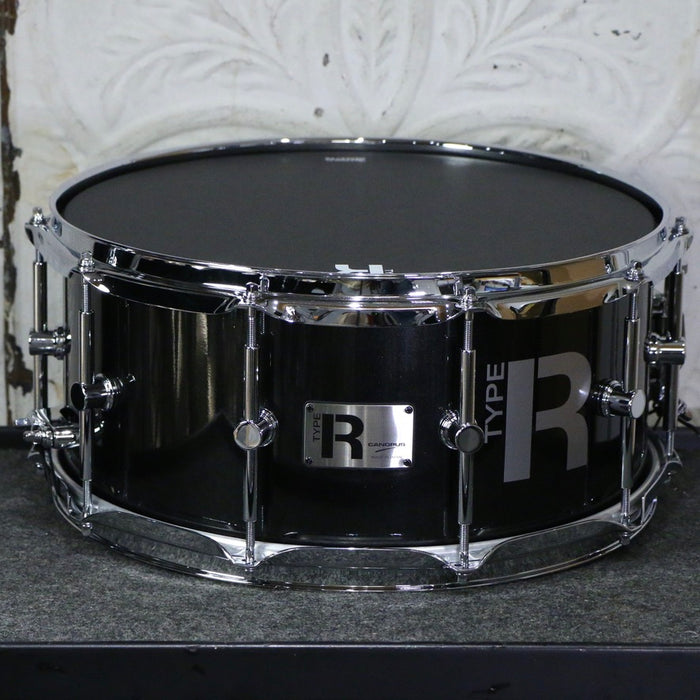 Caisse claire Canopus Type-R Bullet 14X6.5po - Black Metallic Lacquer