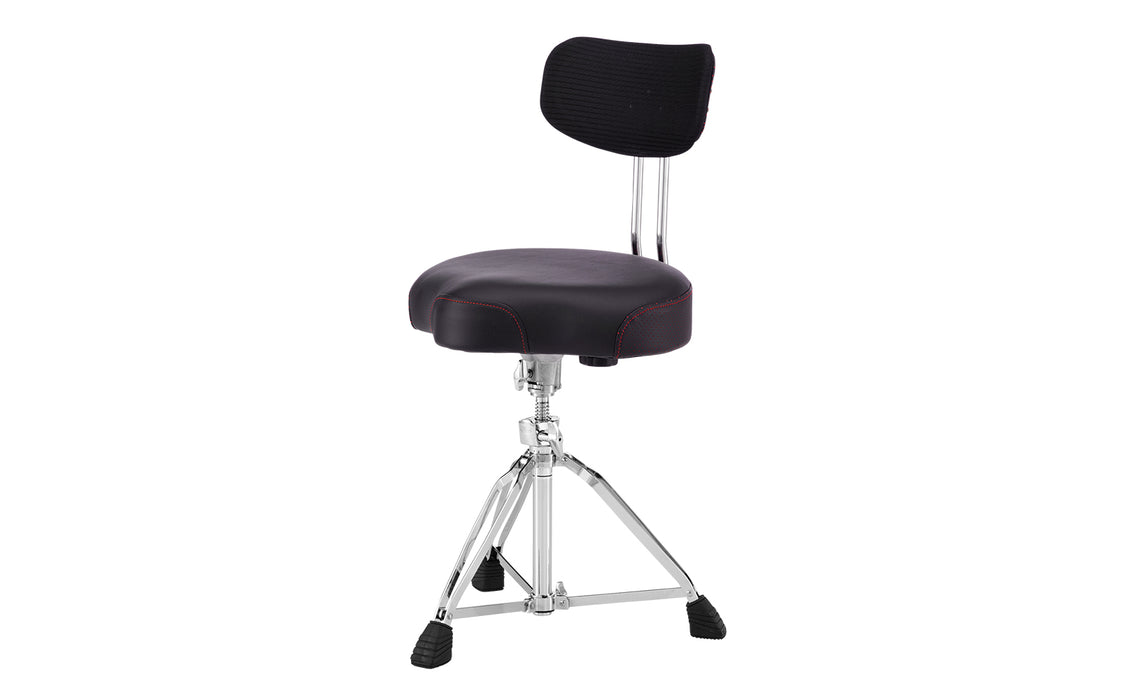 Pearl professional Roadster saddle-style throne with backrest