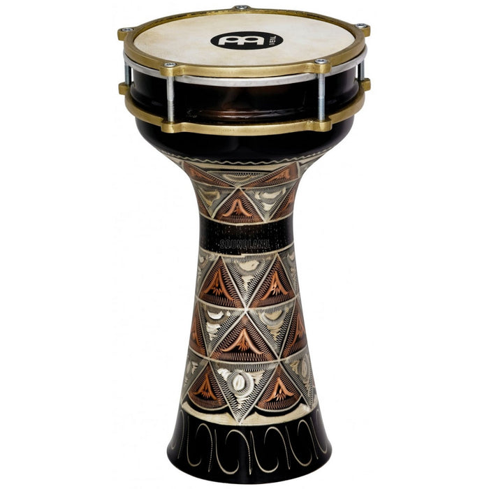 Meinl Cuivre Darbuka gravé à la main 7-1/2X14-3/4in