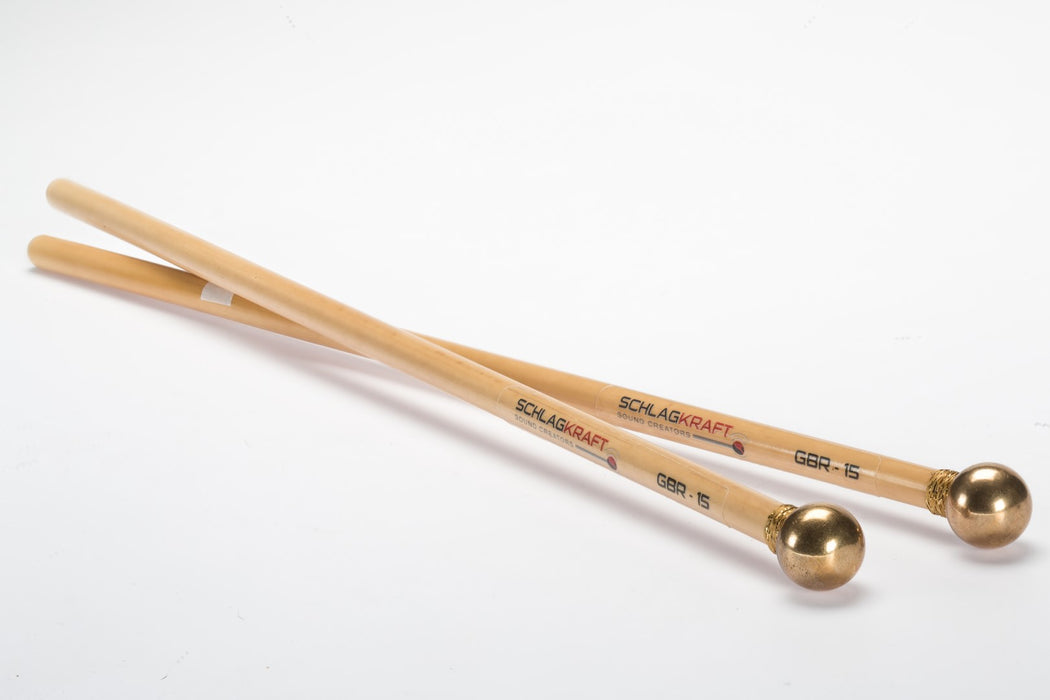 Schlagkraft GBR-15 Glockenspiel Mallets - brass