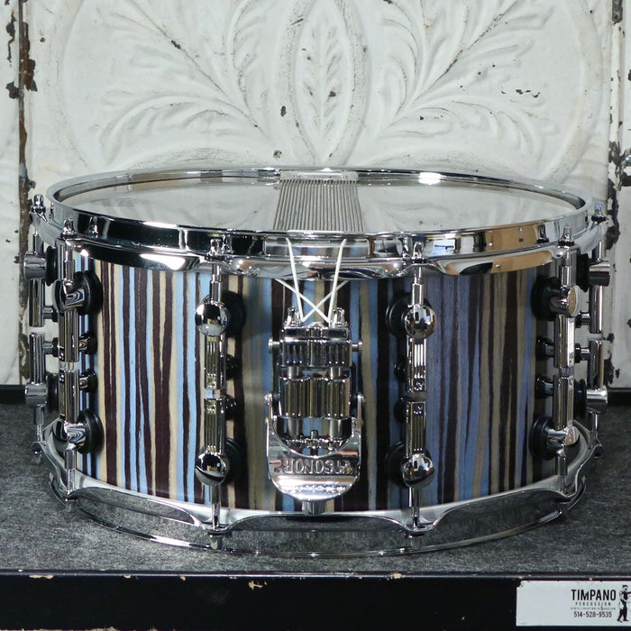 Sonor SQ2 Maple Medium Snare Drum 14X7in - Stratawood Semi Gloss