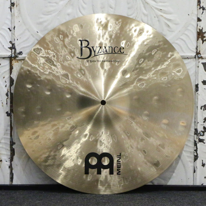 Meinl Byzance Traditional Extra Thin Hammered Crash Cymbal 18in