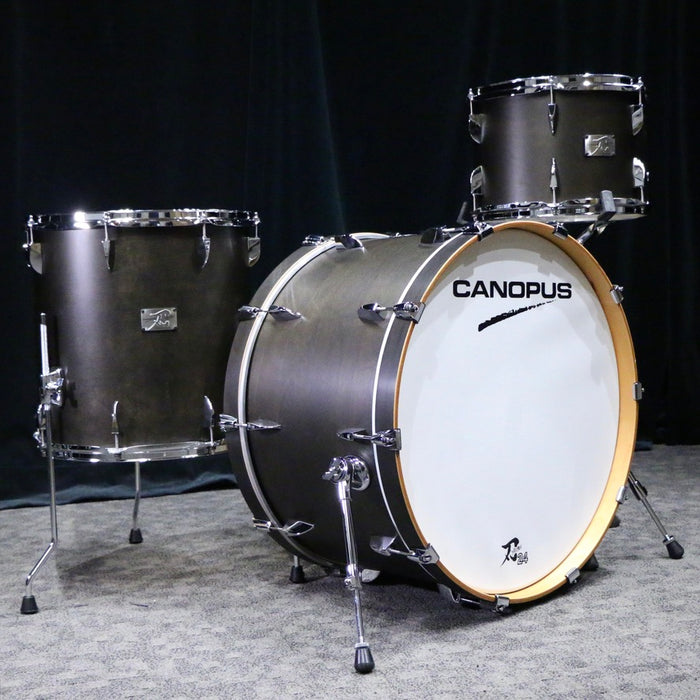 DEMO Canopus Yaiba Birch Drumkit 24-13-16in Matt Lacquer