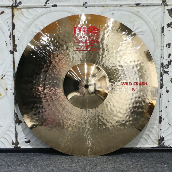 Cymbale crash Paiste 2002 Wild 18po (1336g)