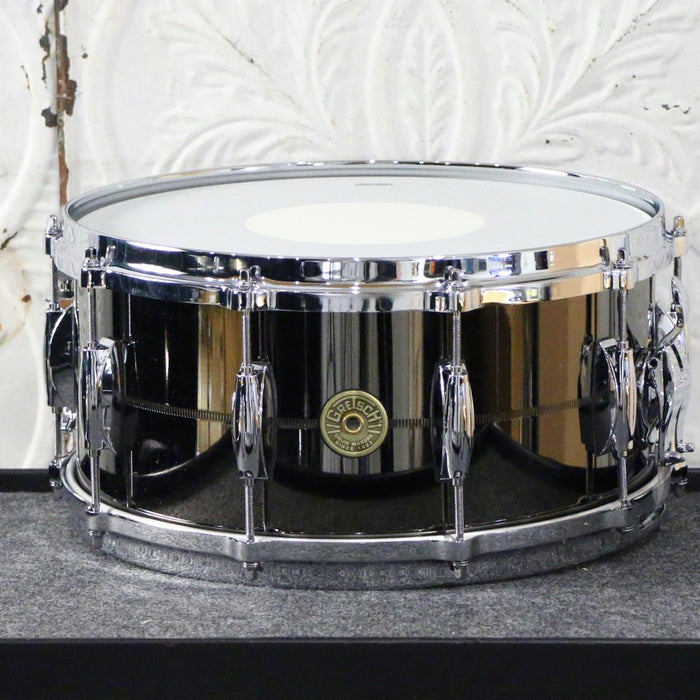 Caisse claire Gretsch USA Custom Solid Steel 14X6.5po