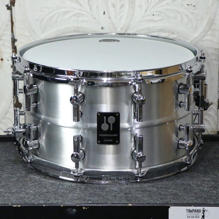 Sonor Kompressor Aluminum Snare Drum 14X8in