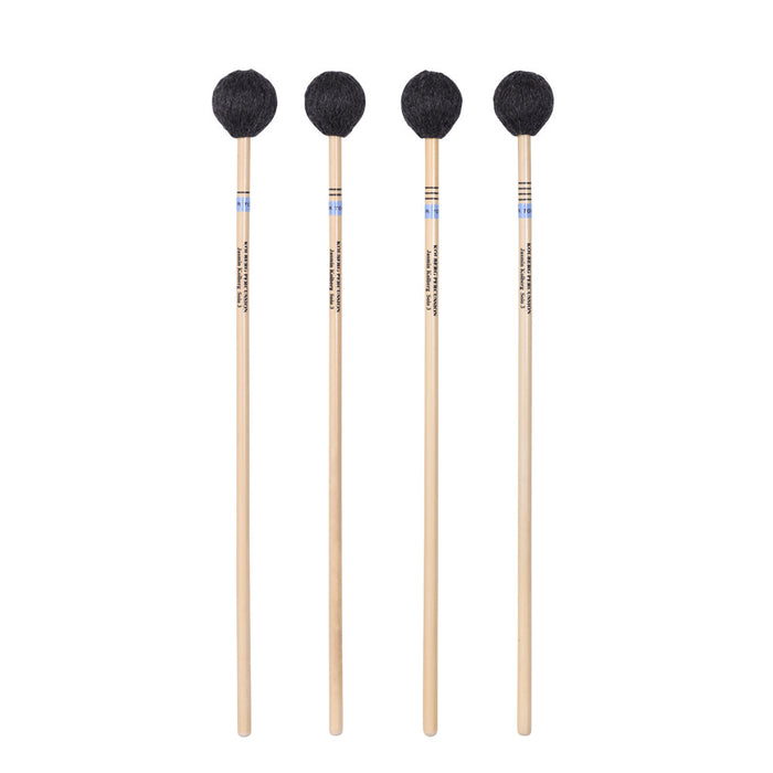 Kolberg R709 marimba mallets Jasmin Solo 3 blue set of 4, rattan