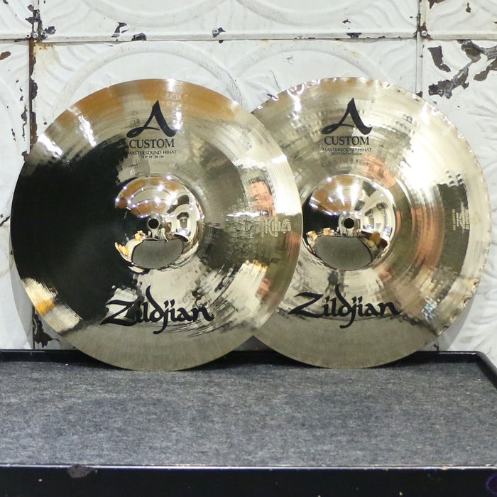 Cymbales hi-hat Zildjian A Custom Mastersound 14po (992/1144g)