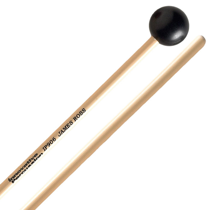 Baguettes de xylo/glock Innovative Percussion Black Brilliant James Ross Series IP906