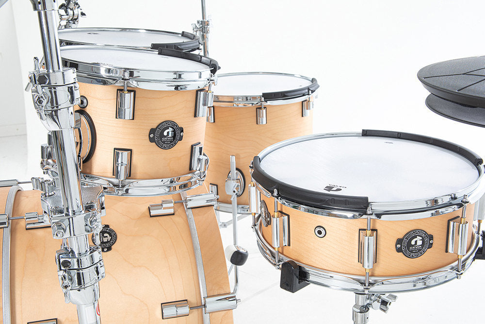 GEWA G9 Pro 5 SE Electronic Drum Kit - Satin Natural