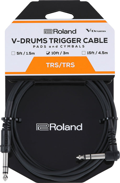 Roland V-Drums Trigger Cable Straight/Angled 10ft