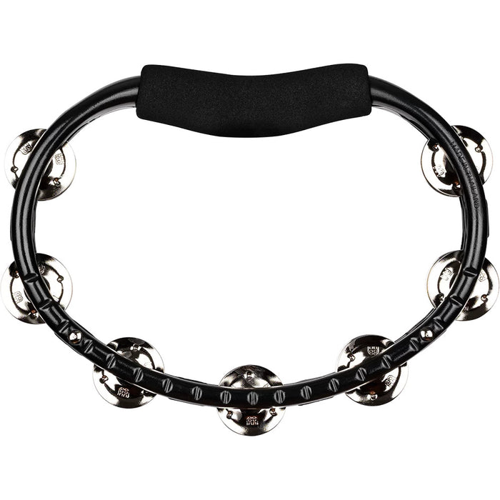 Meinl Traditional ABS Tambourine steel jingles - noir