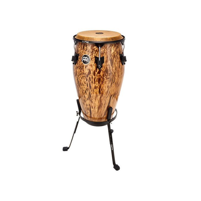 Meinl Marathon Designer Conga 11 3/4in avec support Léopard Burl