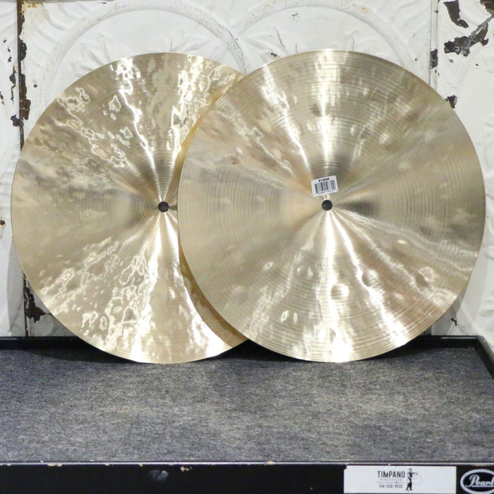 Cymbales Hi hat Meinl Byzance Dual 14 po.