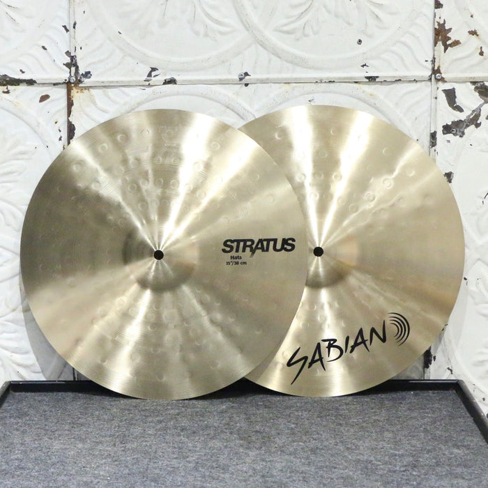 Sabian Stratus Hi-Hat Cymbals 15in (1018/1222g)