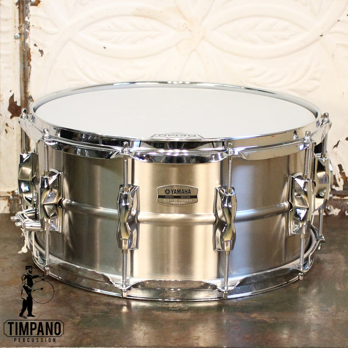 Caisse claire Yamaha Recording Custom Stainless Steel 14X7po