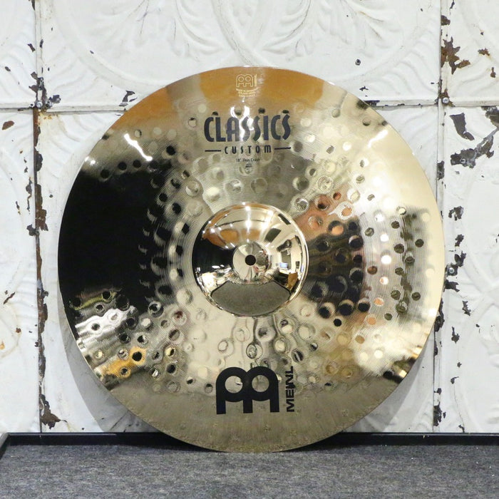 Cymbale crash Meinl Classics Custom Brilliant Thin 18po (1288g)