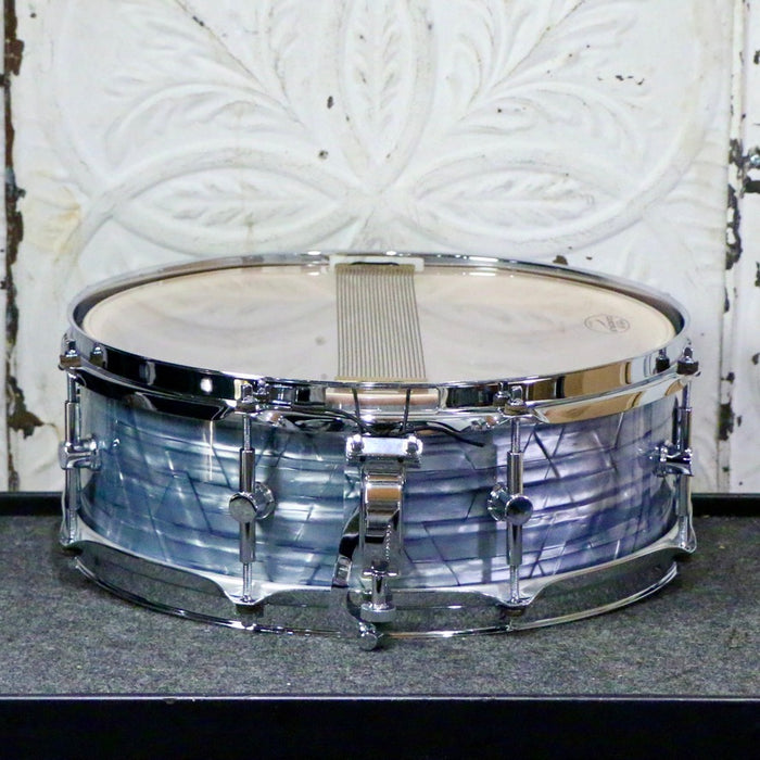 Canopus NV60-M2 Snare Drum 14X5in - Skye Blue Pearl Wrap