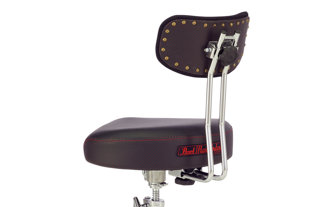 Pearl professional Roadster saddle-style throne with backrest