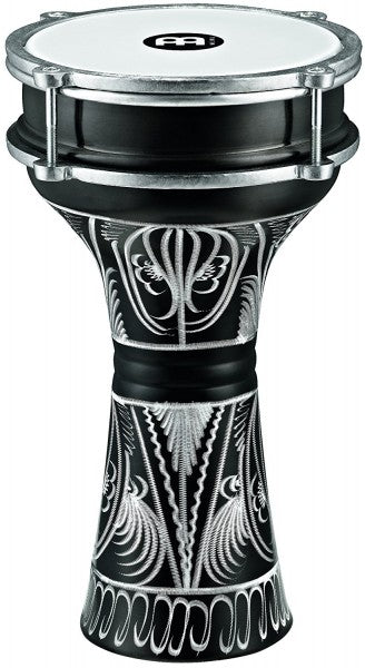 Meinl DARBUKAS aluminum hand-engraved black (6 1/2" x 12 3/4")