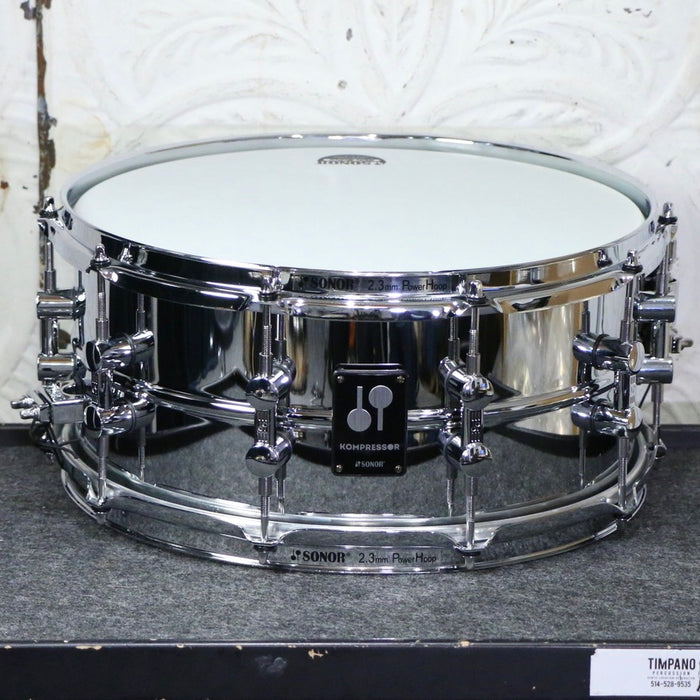 Sonor Kompressor Snare Drum Steel 14X6.5in