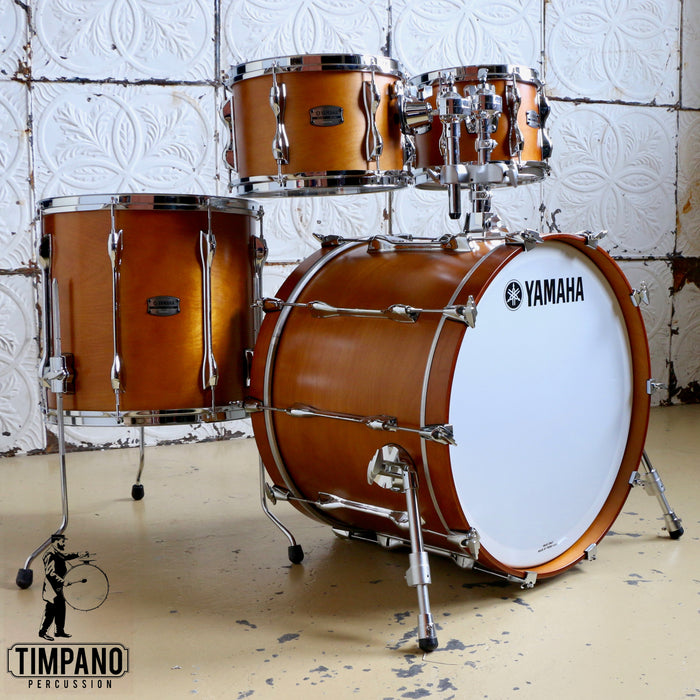 Yamaha Recording Custom Drumkit 22-10-12-16in en bois véritable