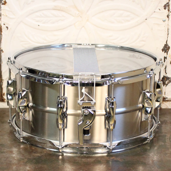 Caisse claire Yamaha Recording Custom Stainless Steel 14X7po