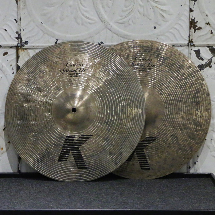 Zildjian K Custom Special Dry Hi Hat Cymbals 15in (1124/1638g)