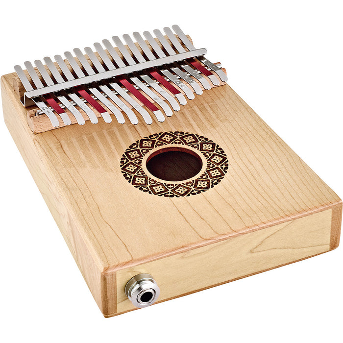 Kalimba Meinl Sonic Energy Soundhole Pickup C Major 17-Notes, érable