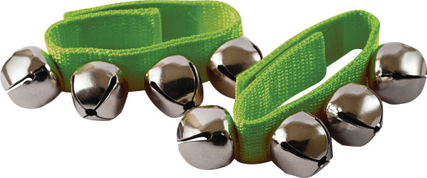 Mano Percussion Wrist Bells Green (Pair) MP-WBL-GN