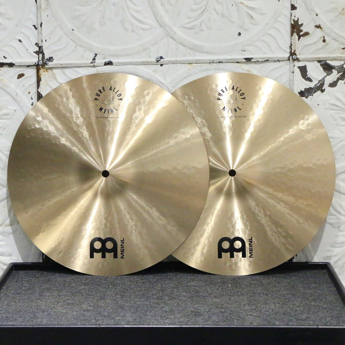 Cymbales charleston moyennes Meinl Pure Alloy 15 pouces