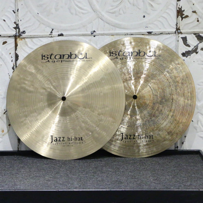 Istanbul Agop Jazz Special Edition Hi Hat Cymbals 14in