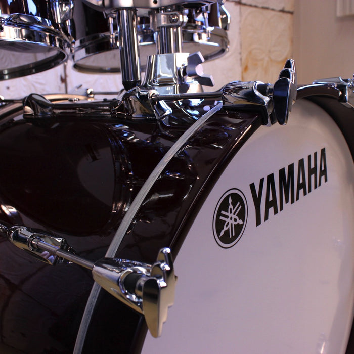 Yamaha Recording Custom Drum Set 20-10-12-14in + tom holder