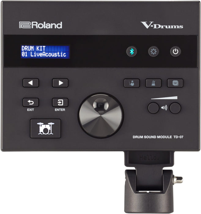 Batterie électronique Roland TD-07KV V-Drums avec support