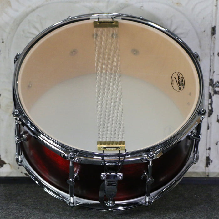 Caisse claire Canopus Birch 14X6.5po Rotten Red Matt Lacquer