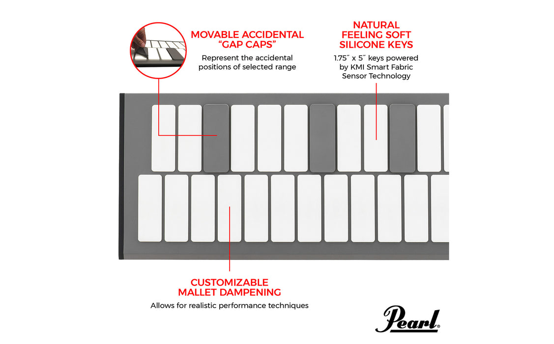 Pearl malletSTATION 3.0 Oct Adjustable Range Electronic Mallet C