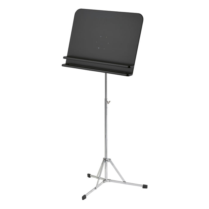 Kolberg 4210DR2 Music stand wood, double shelf, black, travel