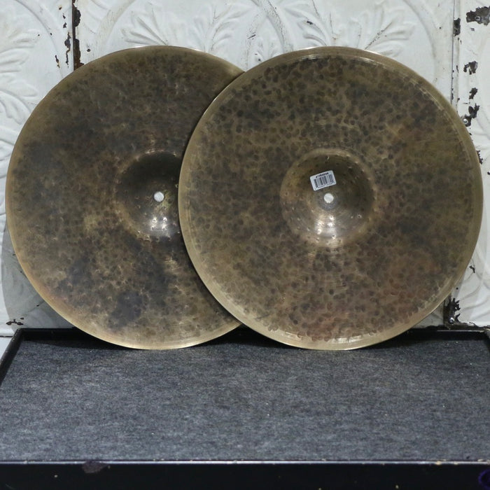 Cymbales hi-hat Meinl Byzance Big Apple Dark 15po (996/1282g)