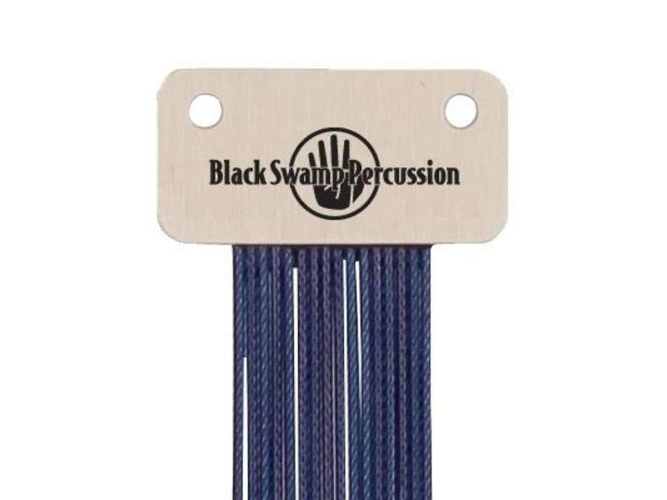 Black Swamp Blue Coated Stainless Wrap-around Snare Wires