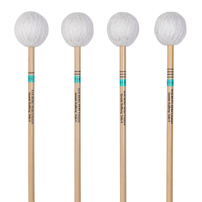 Kolberg R712 marimba mallets Jasmin Kolberg Solo 4 green set of 4 rattan