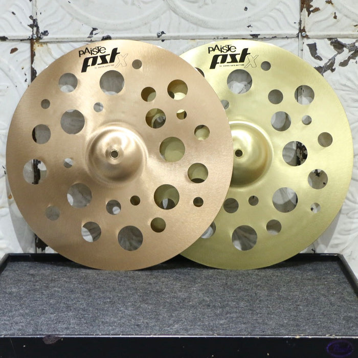 Cymbales hi-hat Paiste PST X Swiss 16po