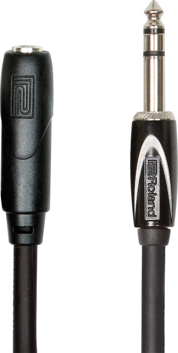 Cable rallonge pour écouteurs Roland 1/4in, 7.5m TRS Male to Female