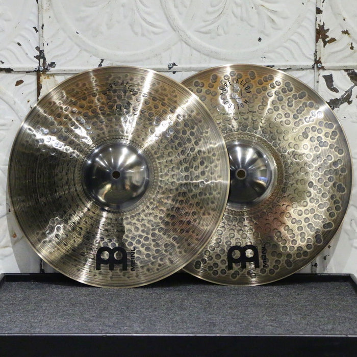 Meinl Pure Alloy Custom Medium Thin Hi-hat Cymbals 15in