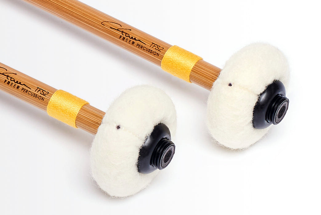 Freer Percussion TFS2 Tonkin Bamboo Felt Core Super 2 General Ti