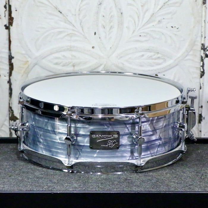 Canopus NV60-M2 Snare Drum 14X5in - Skye Blue Pearl Wrap