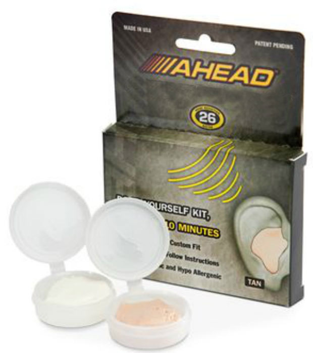 Ahead Custom Molded Earplugs - Tan