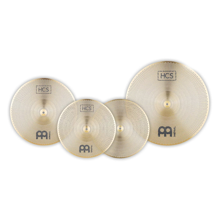 Jeu de cymbales d'entraînement Meinl 14po / 16po / 20po HCS Practice Set