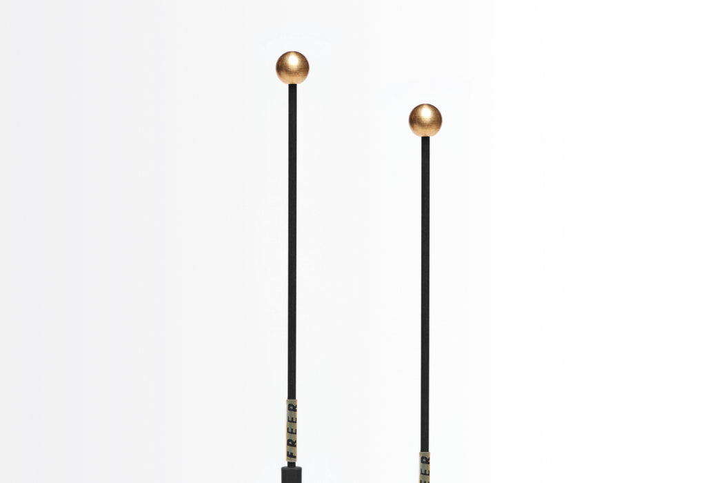 Freer Percussion KBFM Med Brass Ball on Carbon Fiber