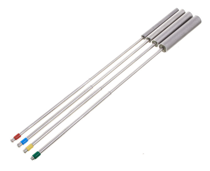 Battes de triangle Grover Tubular Standard (4 mcx) avec étui