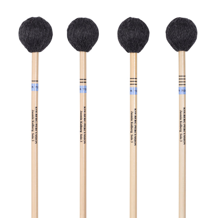 Kolberg R709 marimba mallets Jasmin Kolberg Solo 3 blue set of 4 rattan